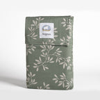 Παπλωματοθήκη Υπέρδιπλη Σετ 3τμχ Αιγαίον Βαμβακοστέν 260X250 Mediterranean Leaves